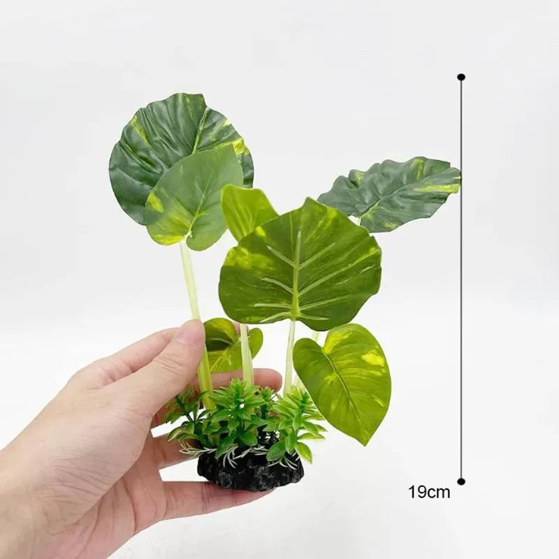 Artificial Aquarium Grass Plant – Realistic Underwater Fish Tank Decoration for Aquariums