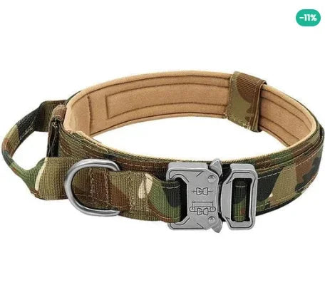 Military Tactical Dog Collar Camouflage Medium Large Dog Collars For Walking Training Duarable Dog Collar for German Shepard