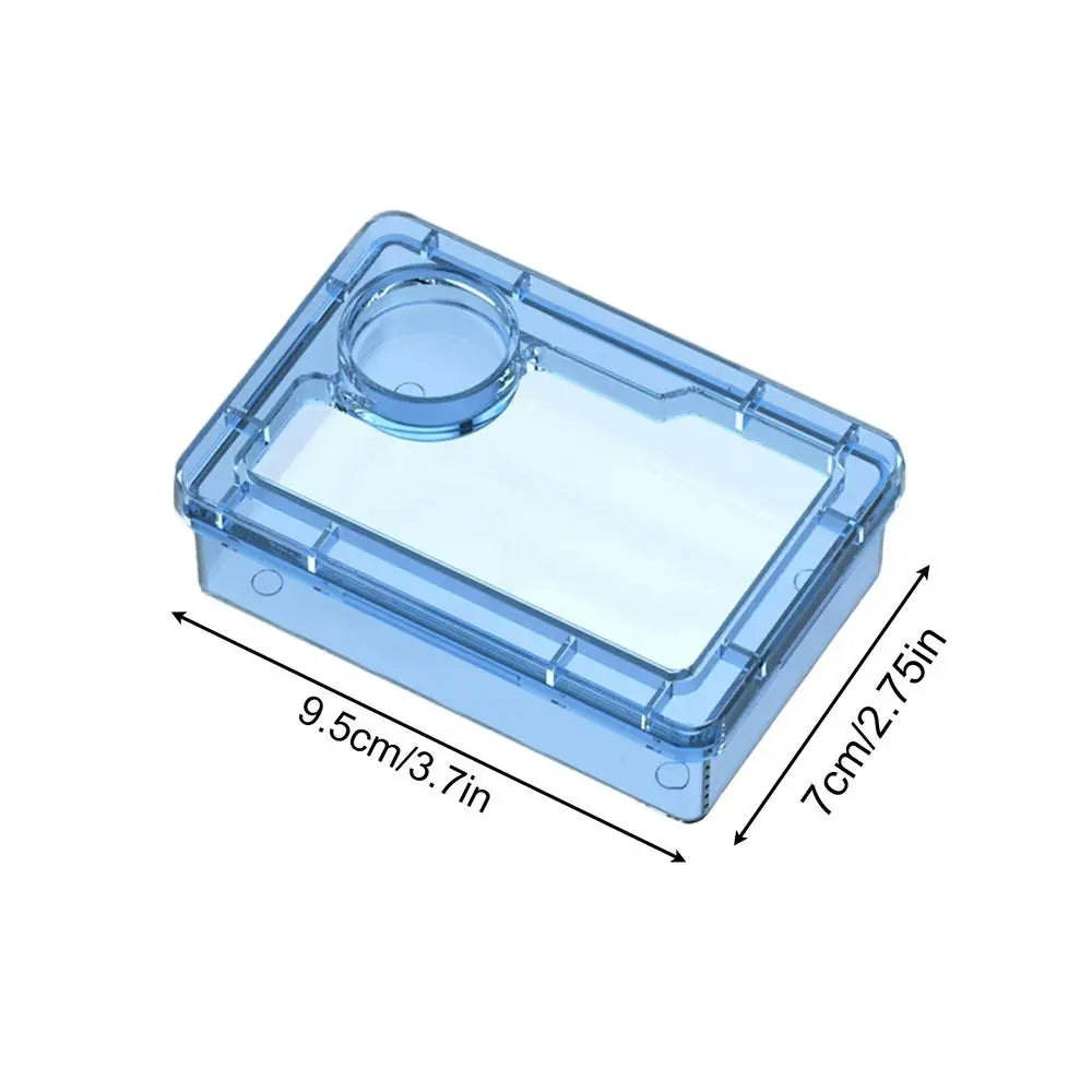 Escape-Proof Reptile Feeding Bowl – Food Dish for Geckos, Frogs, Spiders, Lizards & Other Exotic Pets