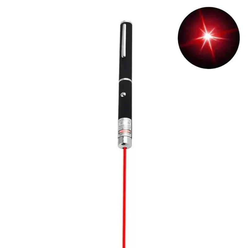 Pet Laser Pointer Cat Toy – Interactive LED Laser with 5 Light Modes for Cats & Kittens