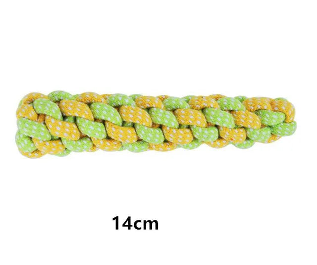 Interactive Cotton Rope Dog Toy – Chew Ball & Teeth Cleaning Toy for Puppies, Small & Large Dogs