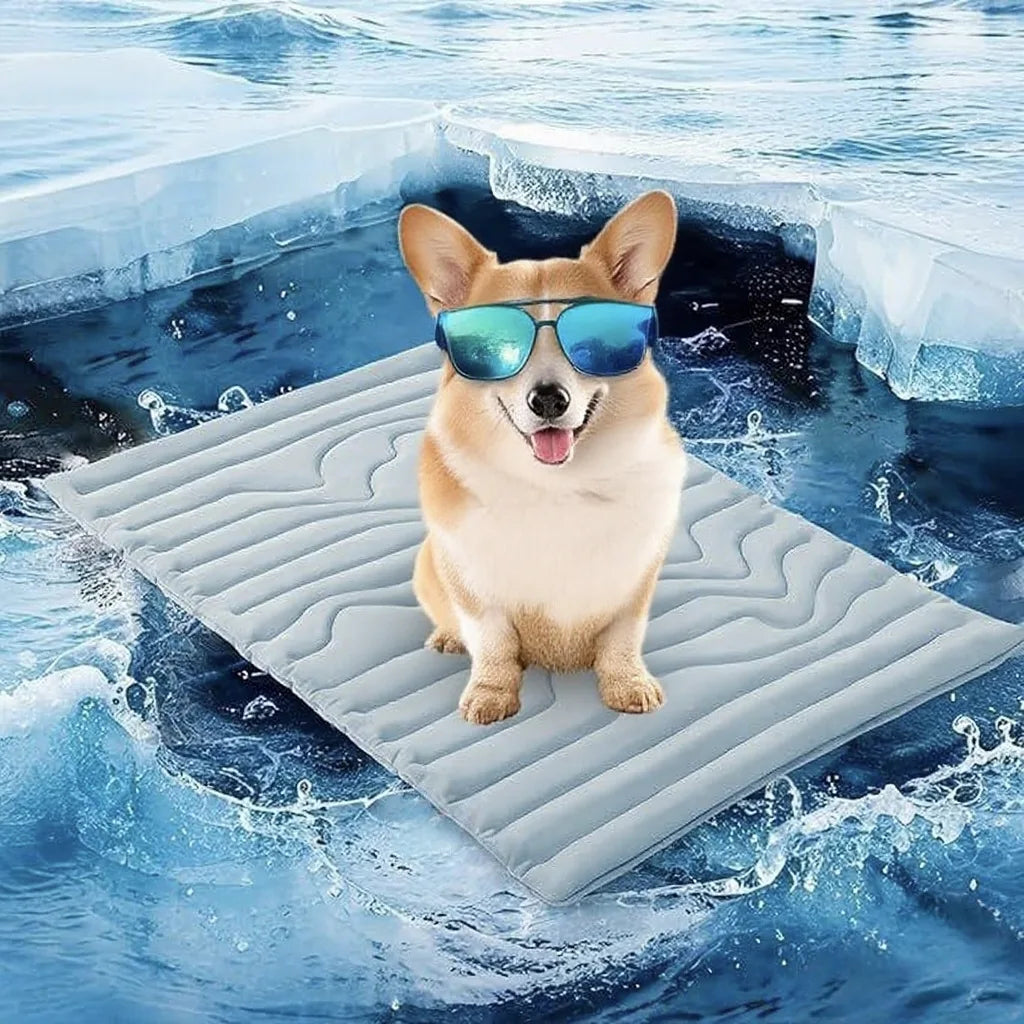 Dog Cooling Mat – Durable Summer Cooling Blanket & Cold Pad for Small, Large Dogs and Cats