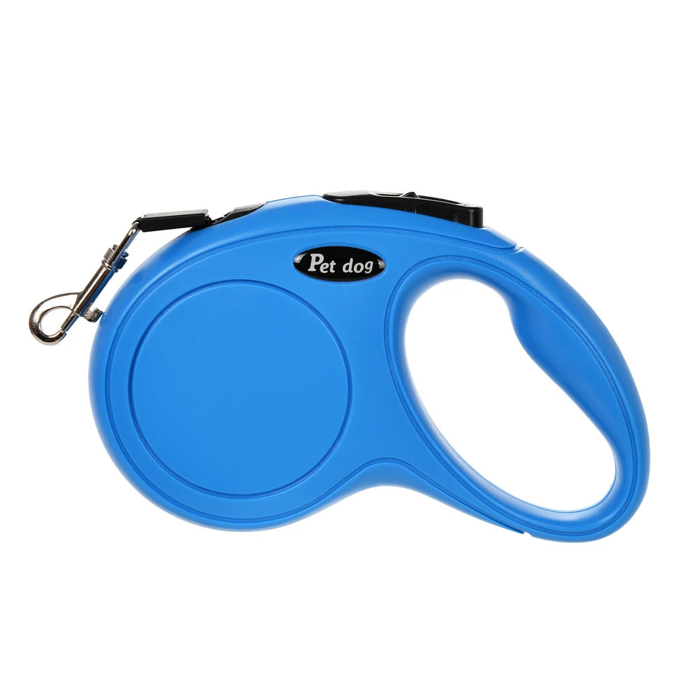 3m/5m Retractable Dog Leash – Strong Nylon Extendable Lead for Small & Medium Dogs, Cats & Puppies