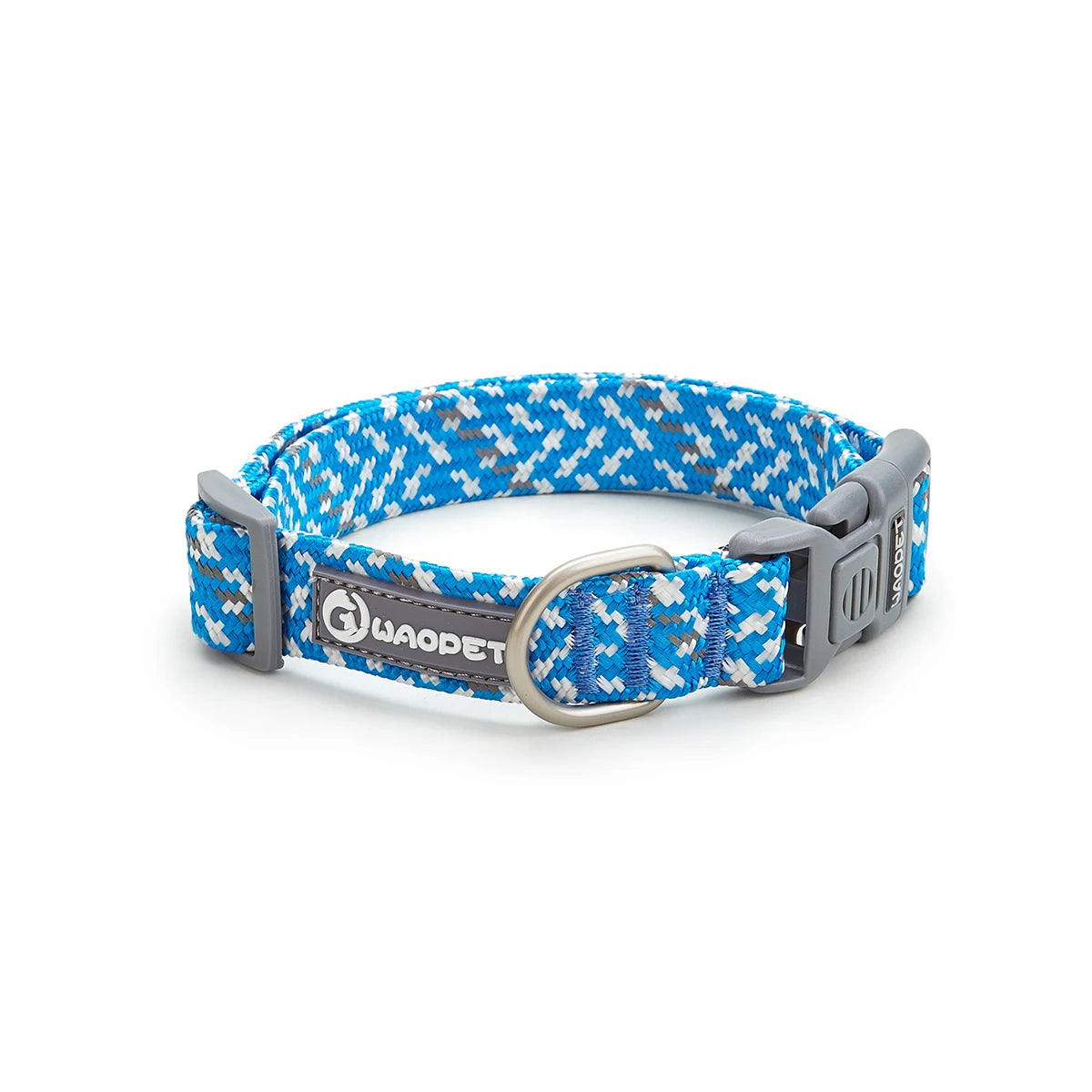 Adjustable Reflective Dog Collar – Durable Nylon Collar for Medium & Large Dogs