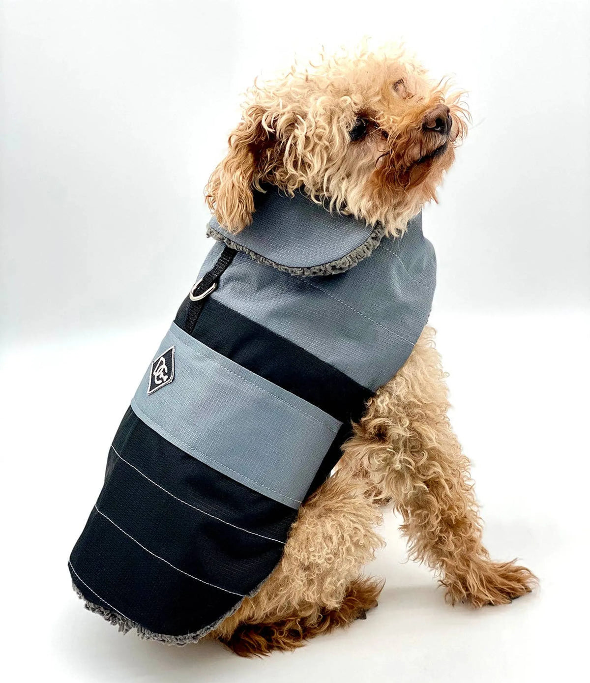 Water-Resistant Dog Coat – Fleece-Lined Warm Winter Jacket. DoggieCoutureNY