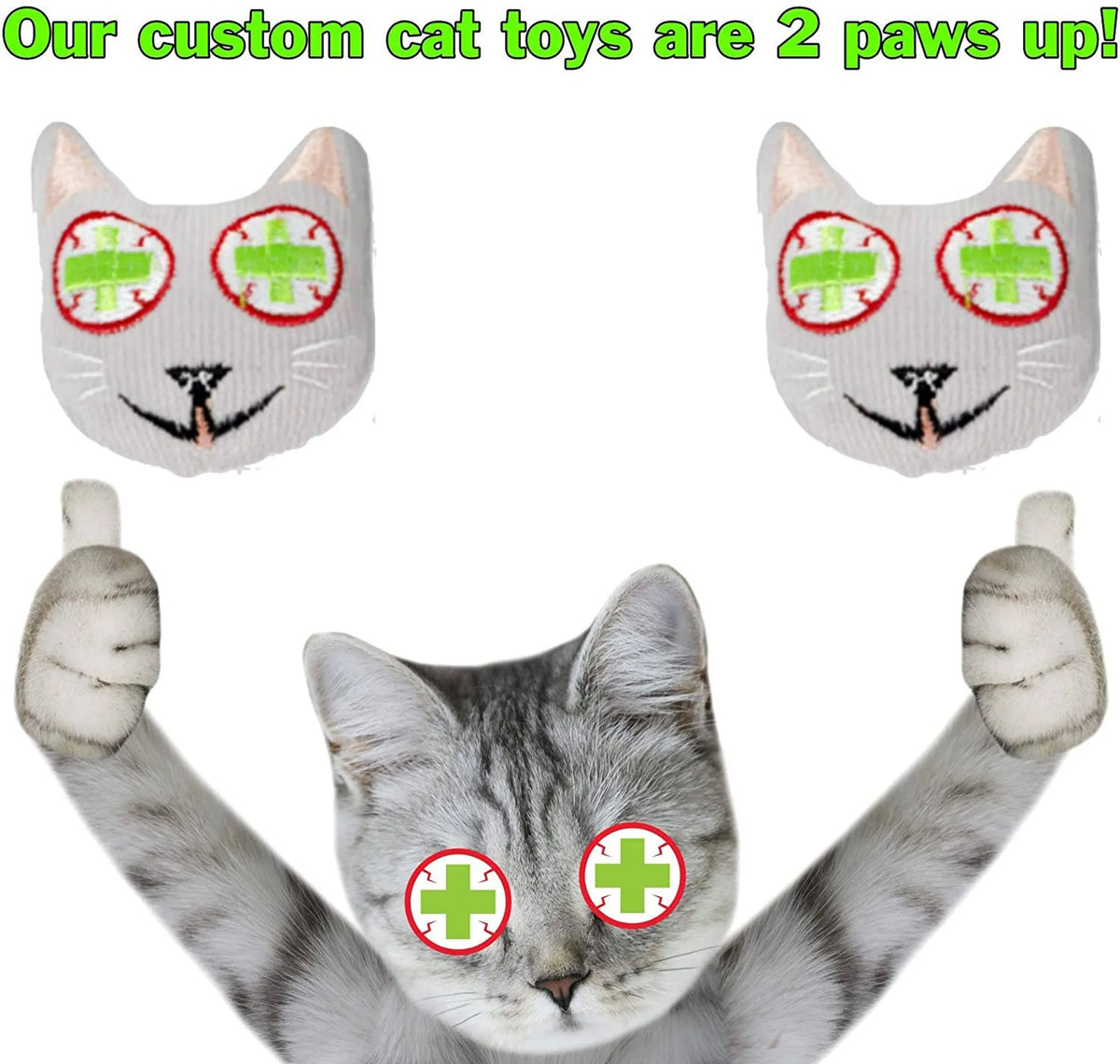 Silvervine & Catnip Cat Toy – Potent Catnip Blend for Cats