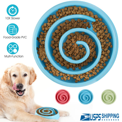 Slow Feeder Dog Bowl – Interactive Maze Bowl for Healthy Eating