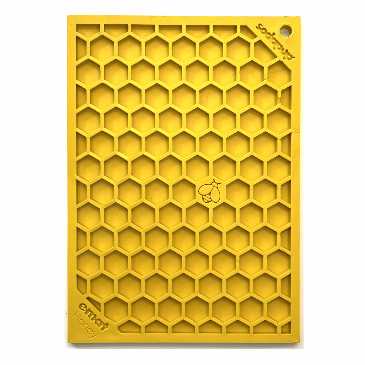 Honeycomb Lick Mat for Dogs & Cats – Enrichment & Slow Feeder Mat