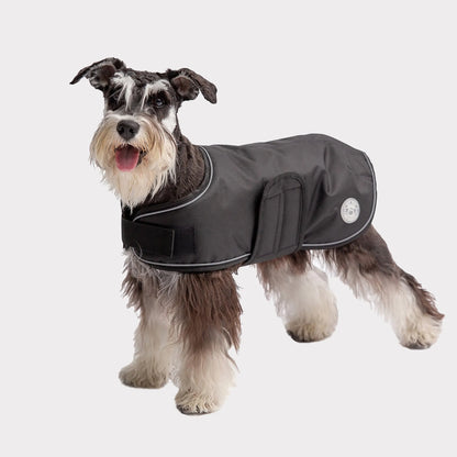 Waterproof Dog Jacket – Fleece-Lined Winter Coat with Reflective Trim