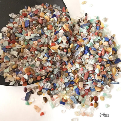 100g Natural Mixed Quartz Crystal Stones – Decorative Mineral Rock Gravel for Aquariums, Terrariums & Crafts