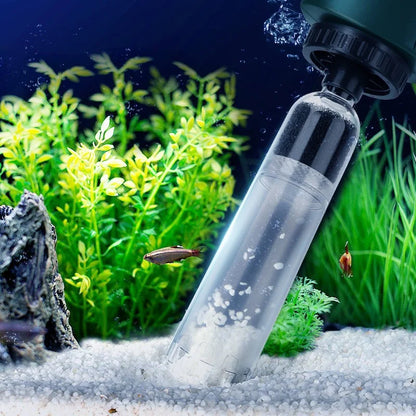 Automatic Aquarium Gravel Cleaner – Fish Tank Water Changer, Sand Washer & Fish Waste Vacuum Pump Cleaning Tool