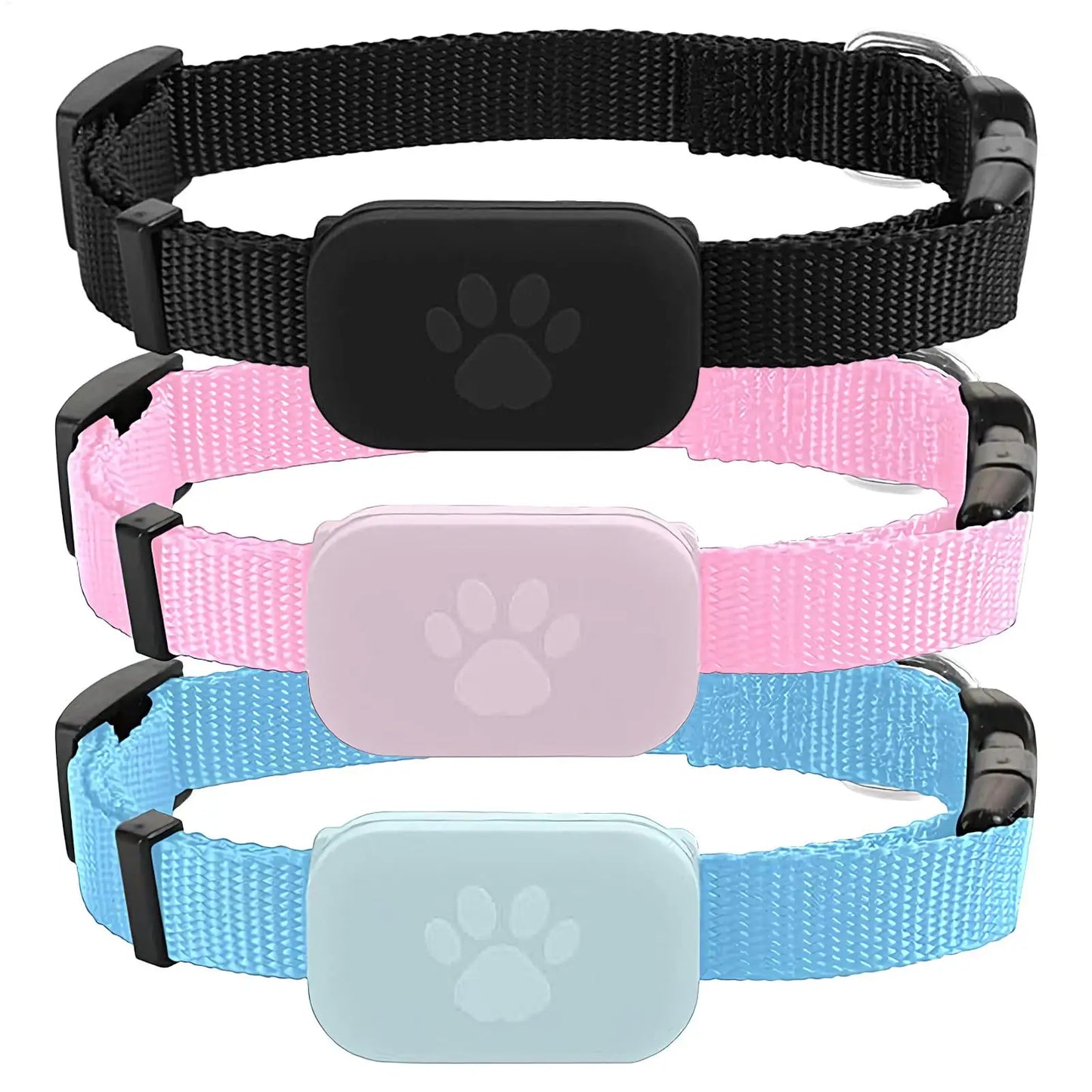 Smart Small Dog, Cat Tracker Collar – iOS Compatible Multifunctional Pet Tracking Collar for Small Dogs Cats & Kittens