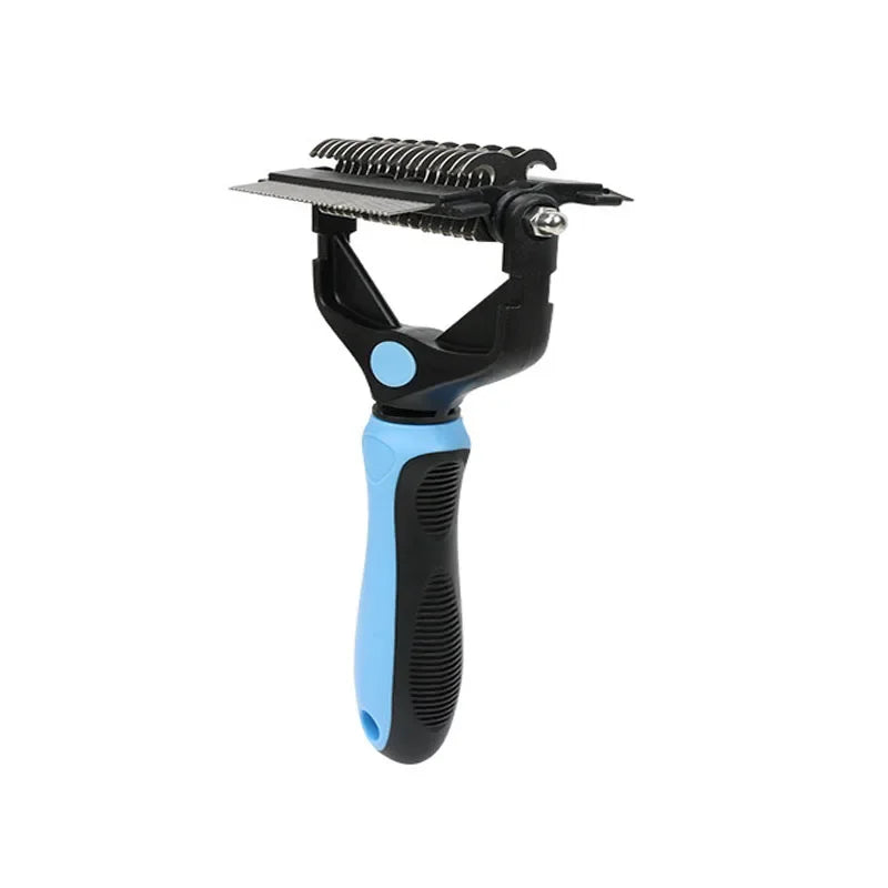 3 In 1 Pet Deshedding Brush Dog Hair Remover Pet Fur Knot Cutter Puppy Cat Comb Brushes Dogs Grooming Shedding Supplies