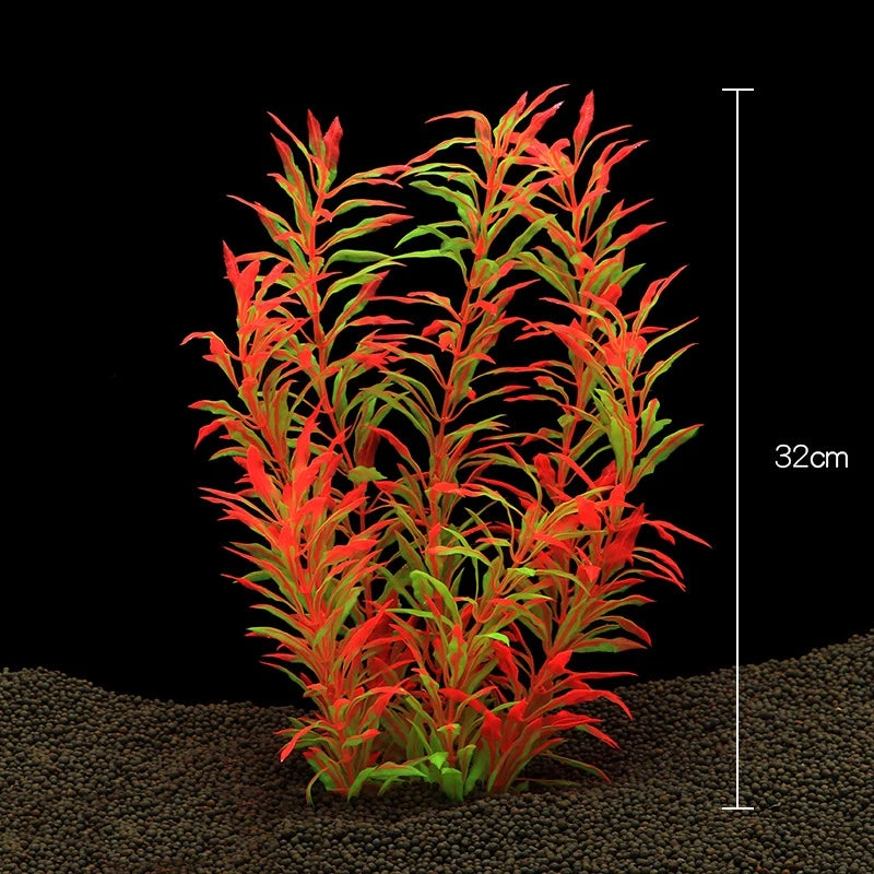 Artificial Aquarium Plants – Realistic Underwater Water Grass Decorations for Fish Tanks & Aquariums