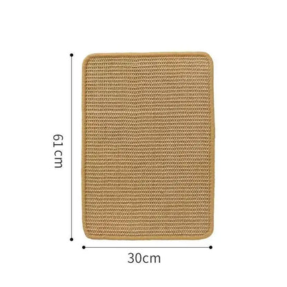 Sisal Cat Scratching Board – Wear-Resistant, Shavings-Resistant Cat Scratcher Sofa & Cat Nest for Indoor Cats