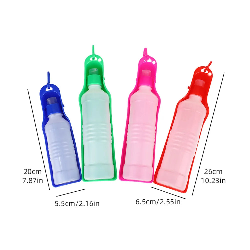 Leakproof Portable Dog Water Bottle – Travel Drinking Cup & Water Feeder for Walking, Hiking & Outdoor Adventures