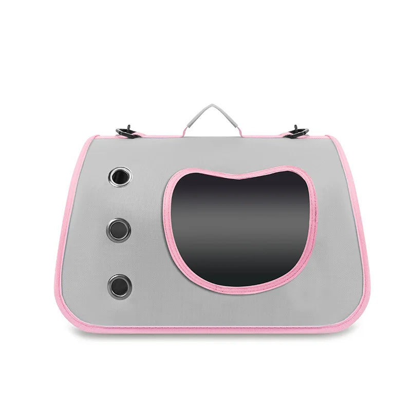Portable Pet Carrier Bag – Foldable Breathable Shoulder Carrier for Cats, Kittens & Small Dogs