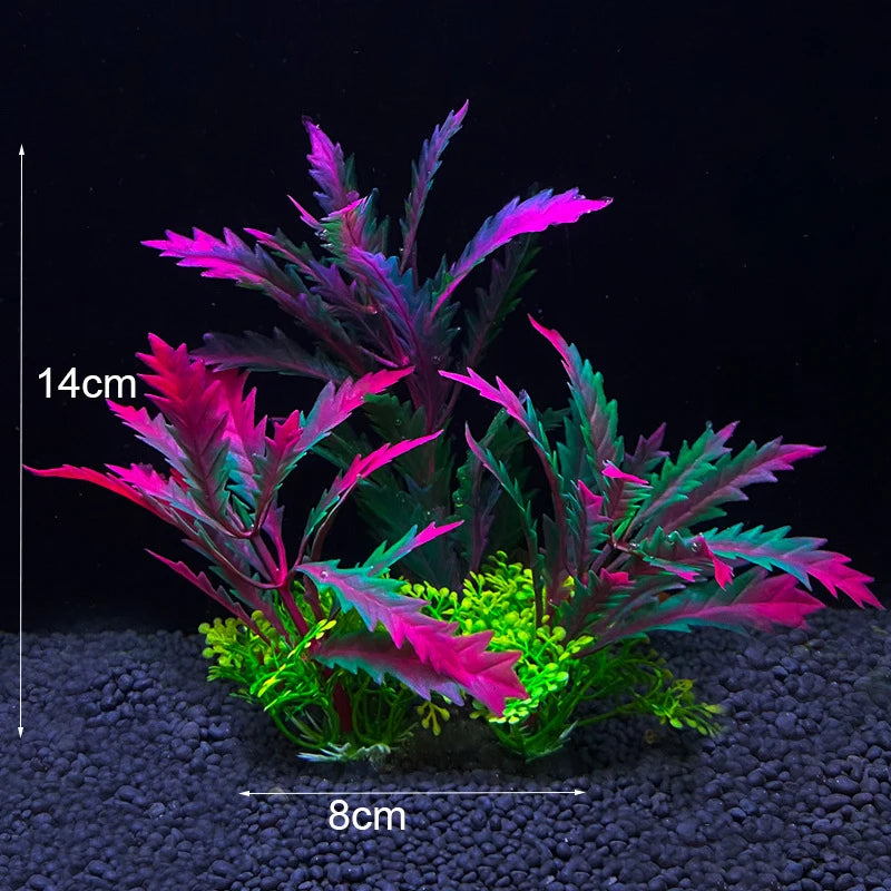 Artificial Aquarium Plants – Realistic Underwater Water Grass Decorations for Fish Tanks & Aquariums