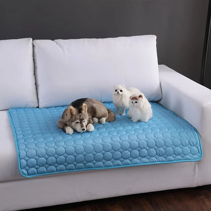 Pet Cooling Mat – Extra Large Summer Cooling Blanket & Ice Pad for Small and Large Dogs, Cats & Pets