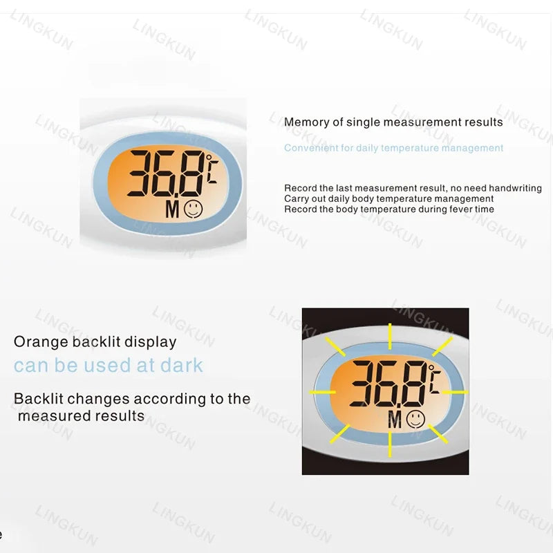 Digital Veterinary Thermometer – Waterproof Soft-Probe Pet Thermometer for Dogs, Cats & Animal Care