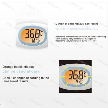 Digital Veterinary Thermometer – Waterproof Soft-Probe Pet Thermometer for Dogs, Cats & Animal Care