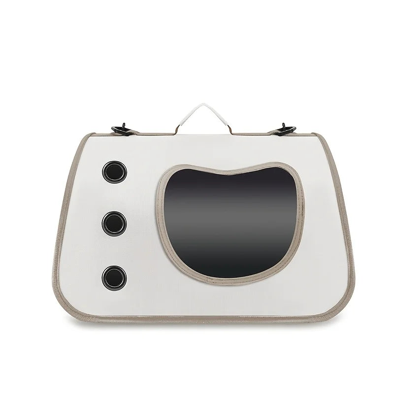 Portable Pet Carrier Bag – Foldable Breathable Shoulder Carrier for Cats, Kittens & Small Dogs