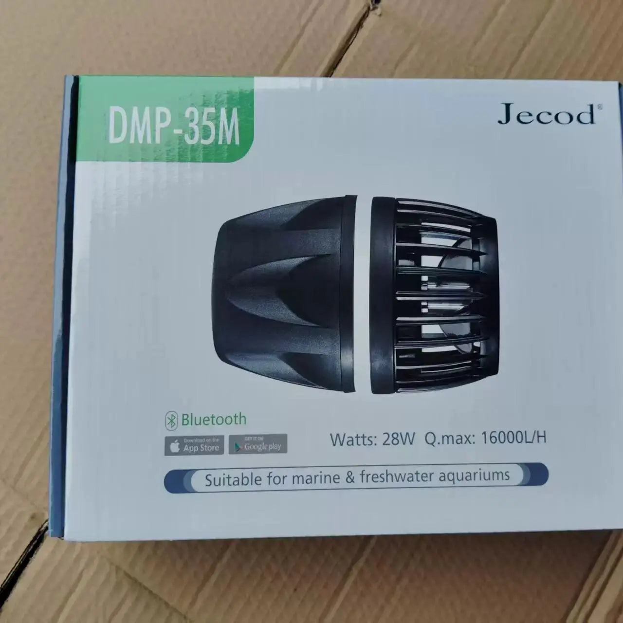 Jecod Jebao DMP-10M/20M/30M/40M WiFi Aquarium Wave Maker Pump – Bluetooth App-Controlled Water Circulation Pump for Marine & Freshwater Aquariums