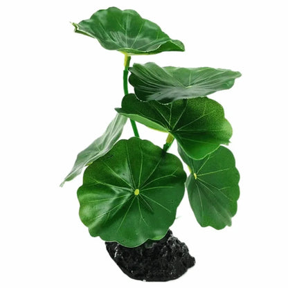 Realistic Artificial Aquarium Plants – Silk-Texture Fish Tank Decorations for Betta Fish & Aquariums