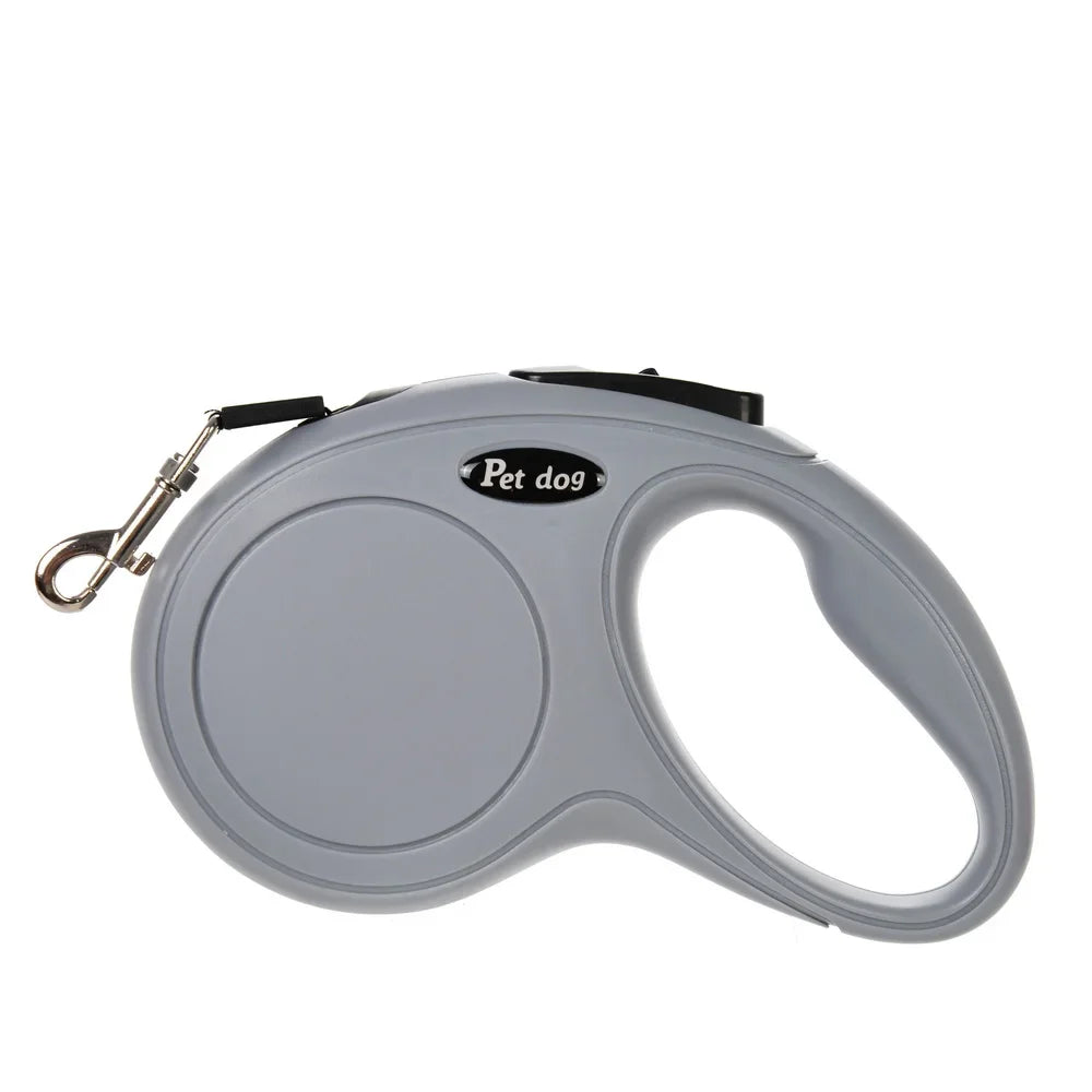 3m/5m Retractable Dog Leash – Strong Nylon Extendable Lead for Small & Medium Dogs, Cats & Puppies