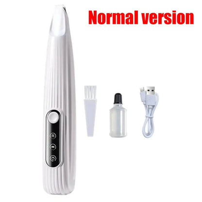 Dog and Cat Paw Trimmer with LED Light – Waterproof Pet Grooming Clipper with Digital Display & 18mm Wide Blade