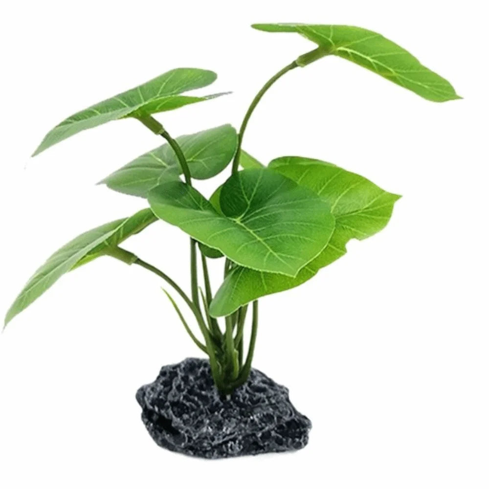 Realistic Artificial Aquarium Plants – Silk-Texture Fish Tank Decorations for Betta Fish & Aquariums