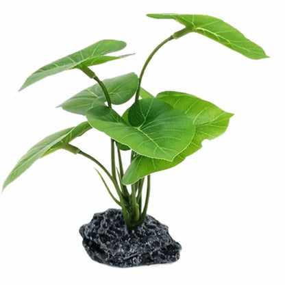 Realistic Artificial Aquarium Plants – Silk-Texture Fish Tank Decorations for Betta Fish & Aquariums