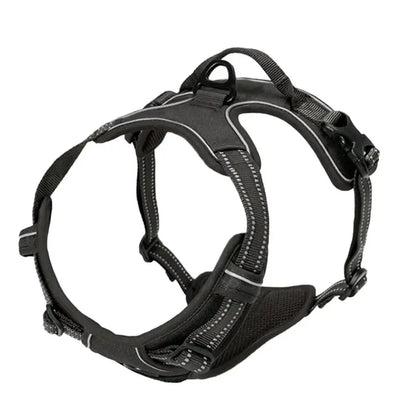 Reflective Adjustable Dog Harness – Breathable Vest Chest Strap for Small, Medium & Large Dogs, Cats & Puppies