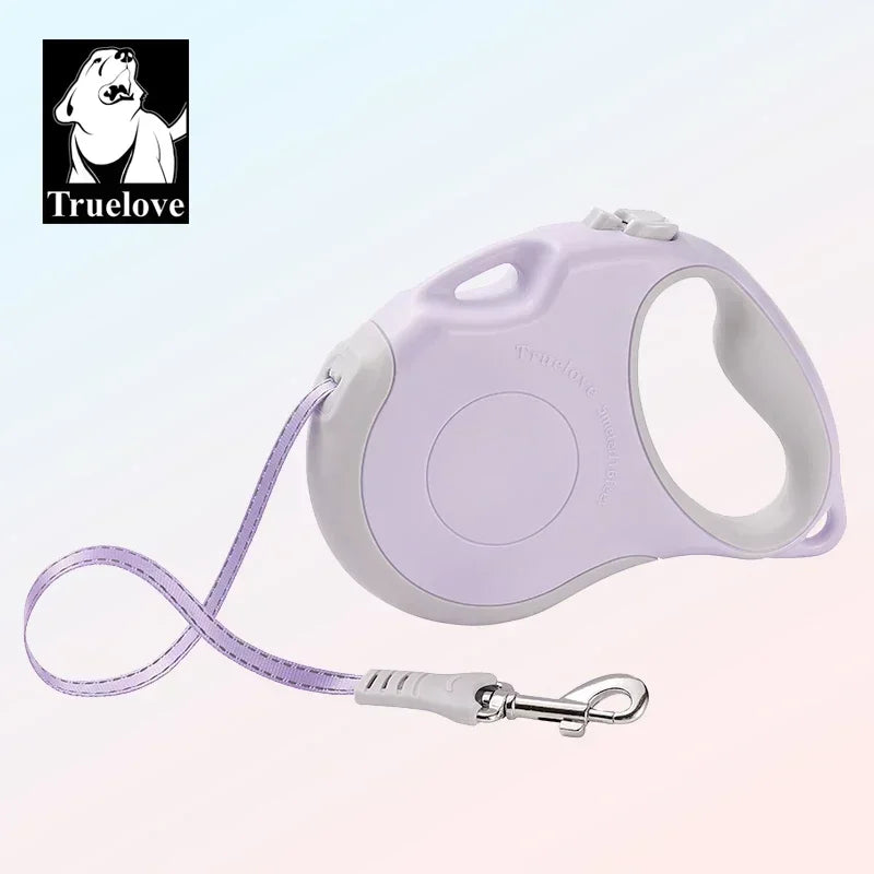 Truelove TLL5001 16FT Retractable Dog Leash – Tangle-Free Strong Nylon Tape with One-Hand Brake, Pause & Lock for Dogs & Cats