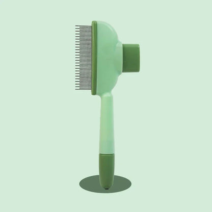 Pet Hair Removal Brush – Universal Grooming Comb for Cats, Loose Fur Cleaning & Beauty Care Tool