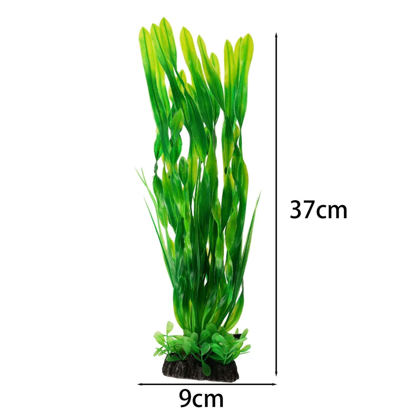 Artificial Aquarium Plant – Realistic Long Willow Kelp Water Grass Decoration for Fish Tanks & Aquariums
