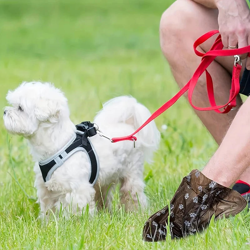 10PCS Degradable Dog Waste Bags – Eco-Friendly Pet Poop Cleanup Bags with Portable Dispenser
