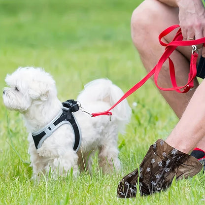 10PCS Degradable Dog Waste Bags – Eco-Friendly Pet Poop Cleanup Bags with Portable Dispenser