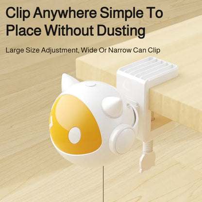Interactive Cat Teaser Toy – Automatic Up & Down Motion Hunting Ball for Exercise, Fun & Boredom Relief