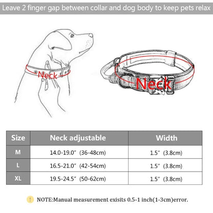 Military Tactical Dog Collar Camouflage Medium Large Dog Collars For Walking Training Duarable Dog Collar for German Shepard