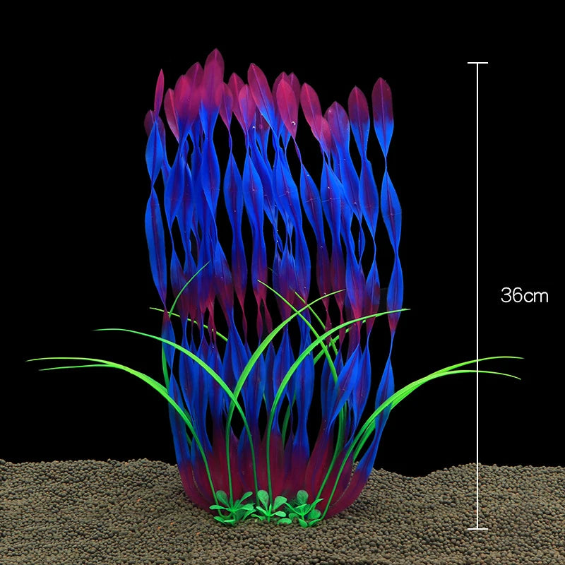 Artificial Aquarium Plants – Realistic Underwater Water Grass Decorations for Fish Tanks & Aquariums