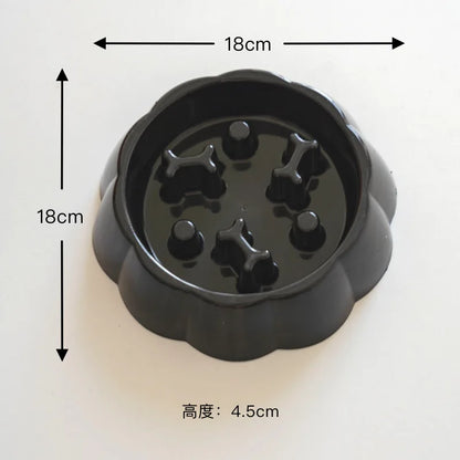 Slow Feeder Pet Bowl – Anti-Choking Puzzle Food & Water Bowl for Dogs and Cats, Anxiety Relief Design