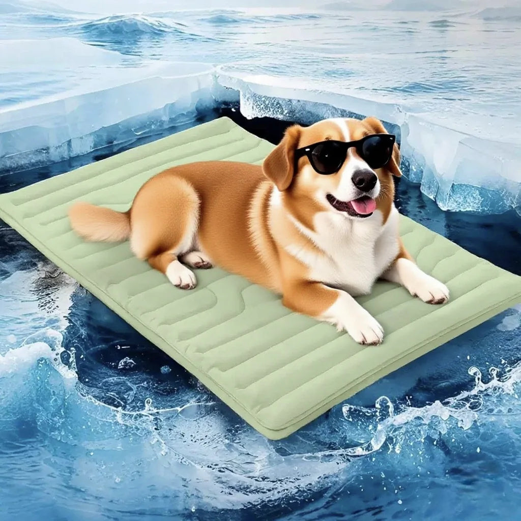 Dog Cooling Mat – Durable Summer Cooling Blanket & Cold Pad for Small, Large Dogs and Cats