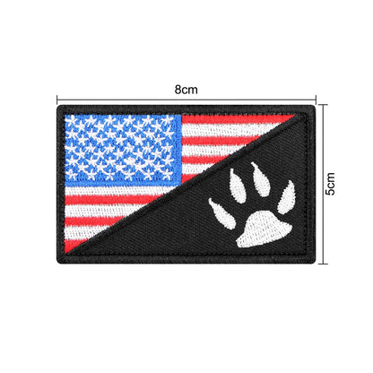 Personalized Tactical Dog Patch – Custom Name ID Label for Dog Harness, Vest & Collar