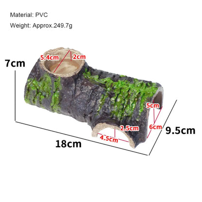 PVC Reptile Hideaway Cave – Natural-Look Hiding Shelter & Aquarium Decoration for Lizards, Geckos, Snakes and Other Reptiles