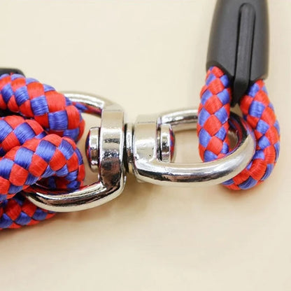 3-Way No-Tangle Dog Leash – Adjustable Triple Coupler Lead with Soft Padded Handle for Walking 3 Dogs