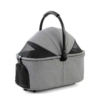 3-in-1 Pet Stroller with Removable Carrier – Foldable All-Terrain Stroller with Sunshade for Small & Medium Dogs and Cats