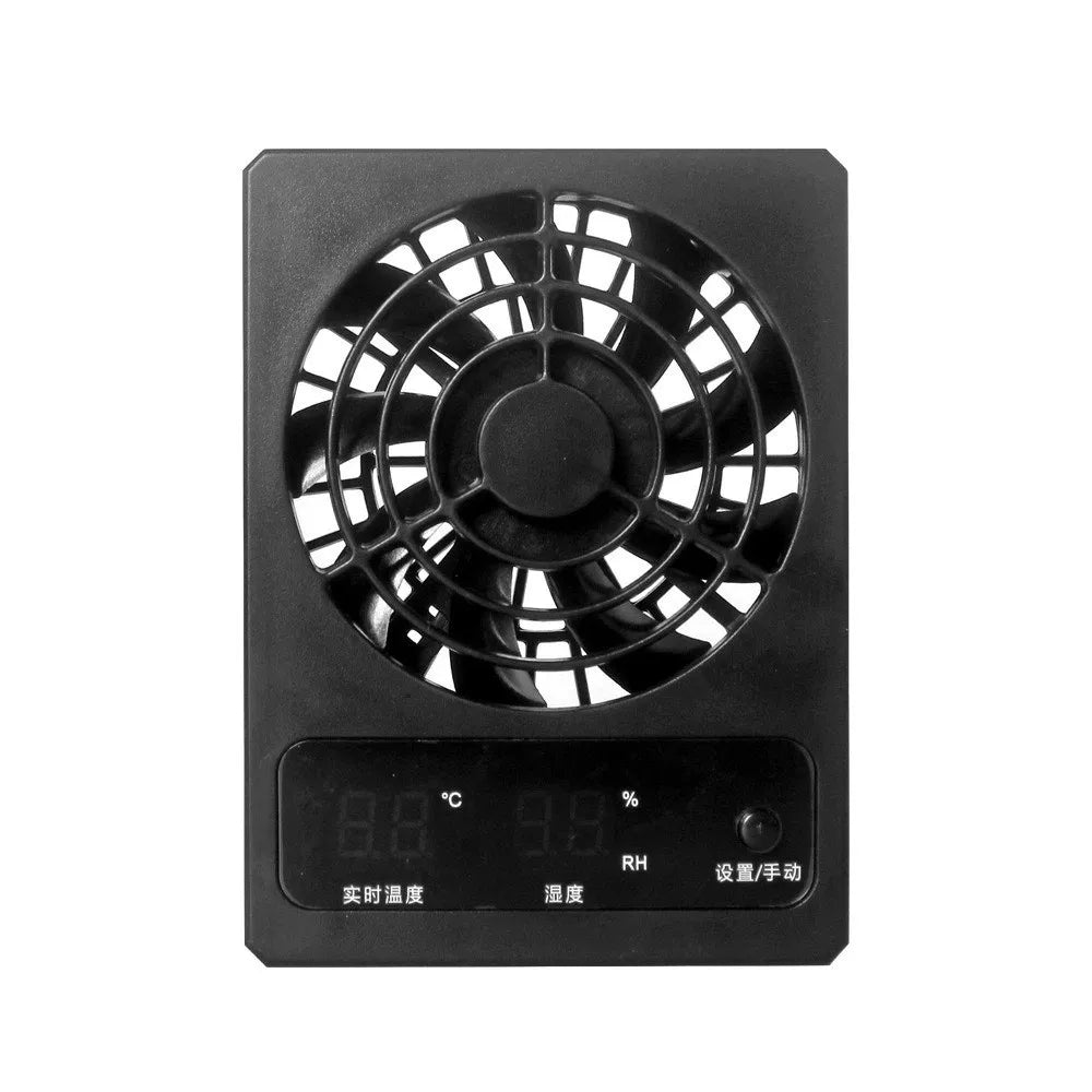 Low Noise Reptile Terrarium Cooling Fan – Powerful Quiet Ventilation Fan with Intelligent Airflow for Reptile Enclosures