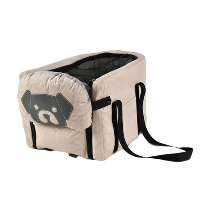 Foldable Dog Car Seat Cover Hammock – Stable Travel Safety Seat for Dogs & Cats