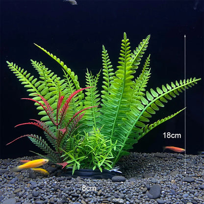 Artificial Aquarium Plants – Realistic Underwater Water Grass Decorations for Fish Tanks & Aquariums
